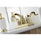 Kingston Brass KB4642EFL 4-Inch Centerset Bathroom Faucet with Retail Pop-Up, Polished Brass KB4642EFL - alternate 3
